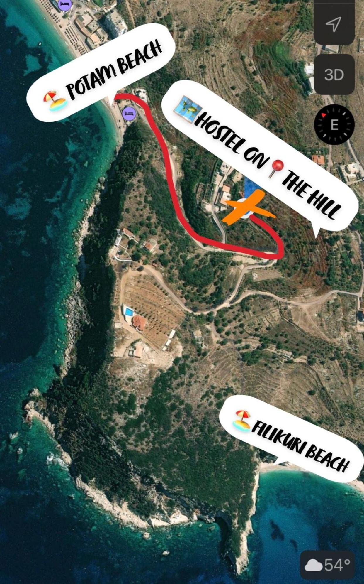 הימארה Hostel On The Hill - By Filikuri Beach מראה חיצוני תמונה